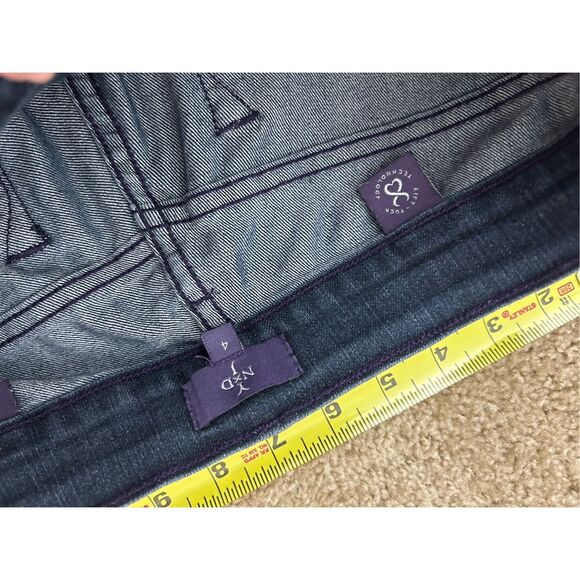 NYDJ Not Your Daughter's Jeans Medium-Wash Denim Jeans Bootcut Boyfriend, Size 4 - Picture 4 of 8